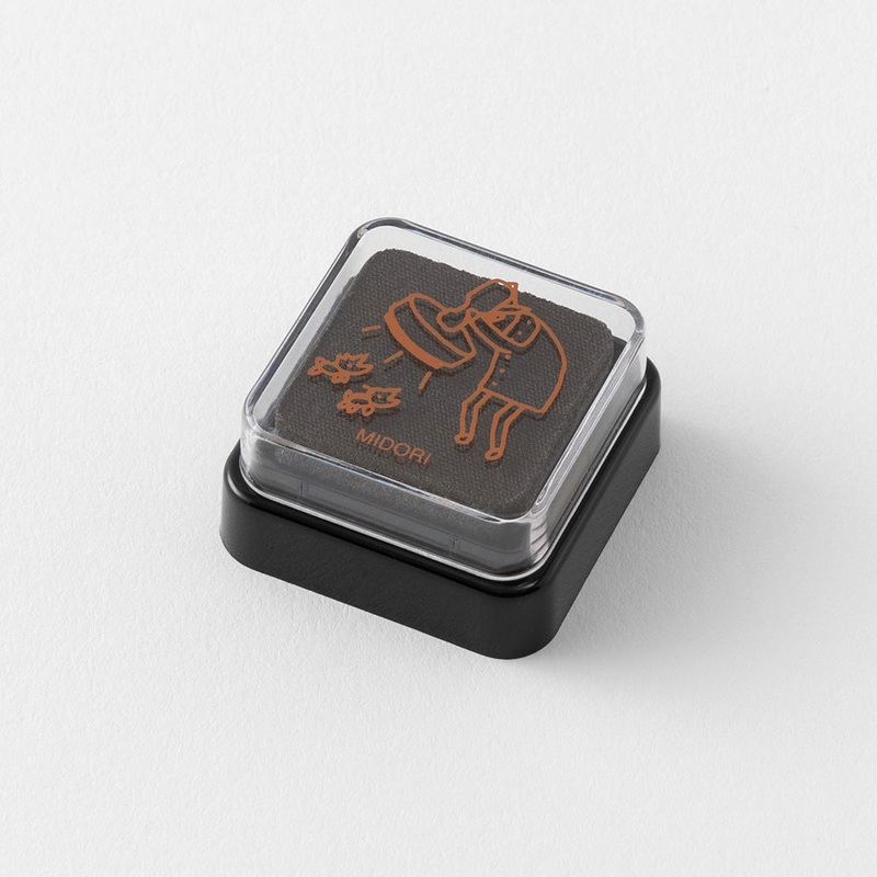 Midori Ojisan 30th Anniversary Ink Pad – Brown