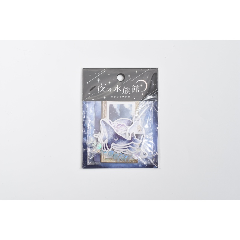 Q-Lia Starry Sky Flake Sticker – Night Aquarium