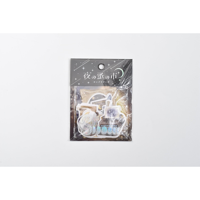 Q-Lia Starry Sky Flake Sticker – Night Flea Market
