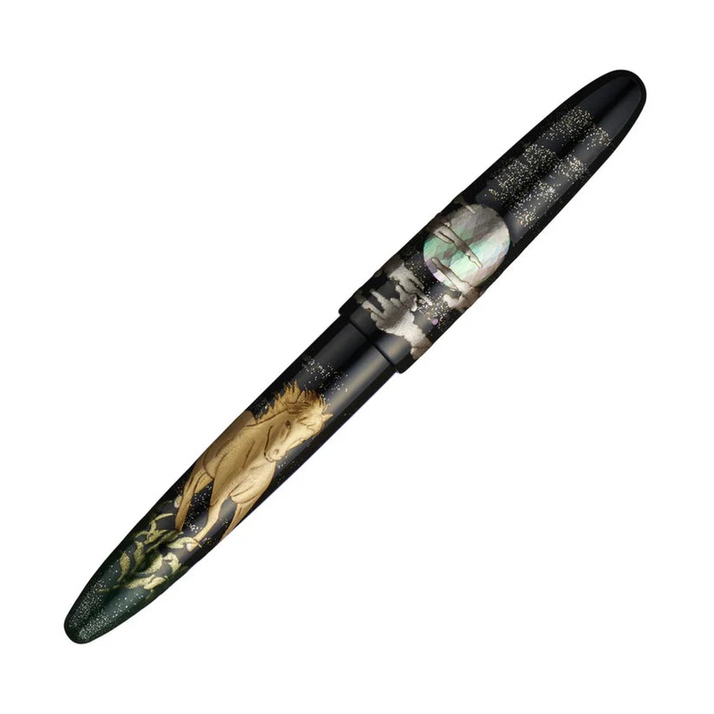 Sailor 1911 King of Pen Maki-e Fountain Pen – Horse in the Moonlight (Uma to Gekkou) – Limited Edition