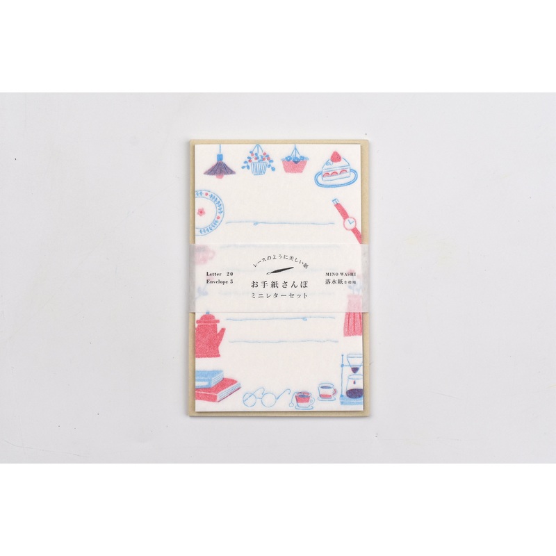 Furukawa Paper – Walking Series – Caf Letter Set