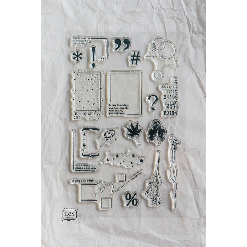 LCN Clear Stamp – Sentence – Vol. 1
