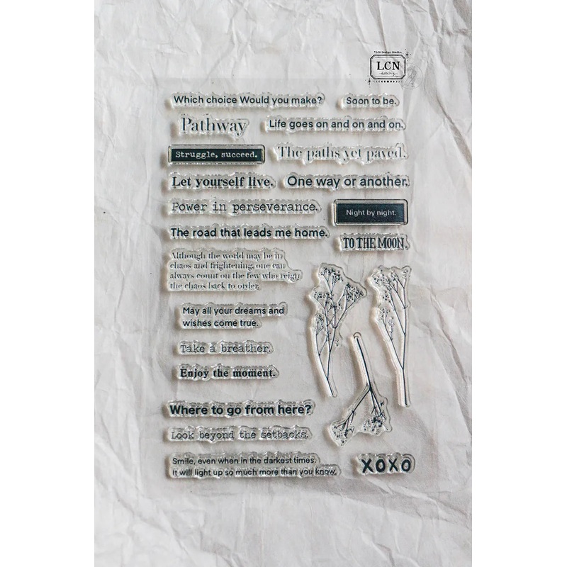 LCN Clear Stamp – Sentence – Vol. 2