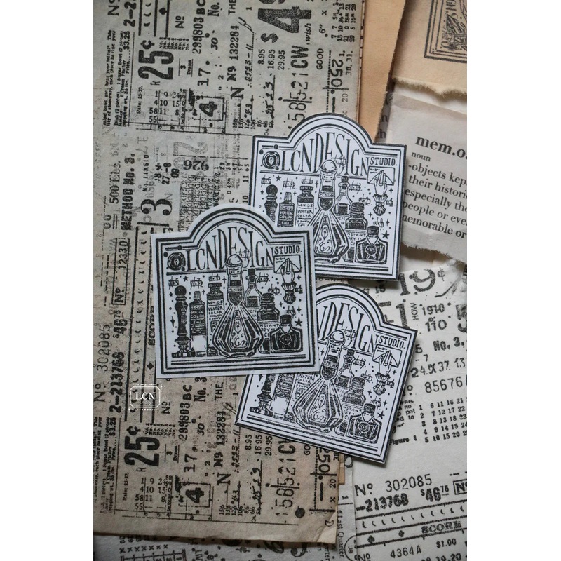 LCN Wooden Rubber Stamp – Signboard: Ink