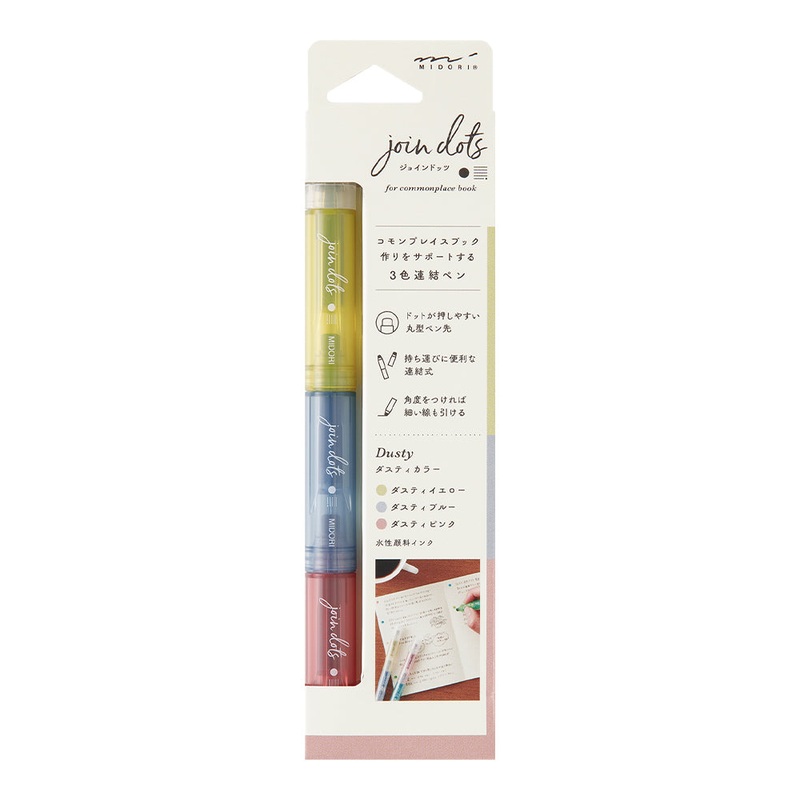Midori Connecting Pen Join Dots – Dusty