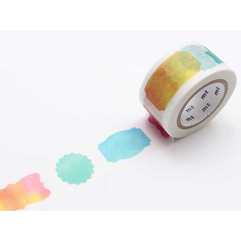 mt Washi Tape – Watercolor Label