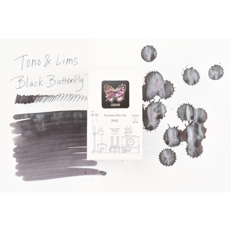 Tono & Lims Ink Bottle – Friendship –  (Black Butterfly Tears) – 30ml