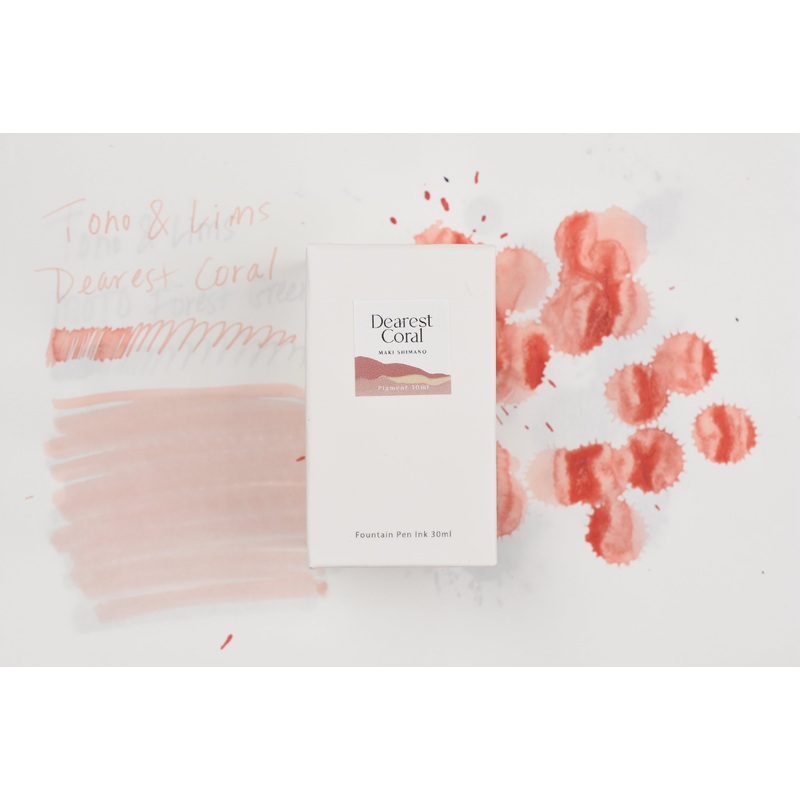 Tono & Lims Ink Bottle – Friendship – MAKI SHIMANO – Dearest Coral – 30ml