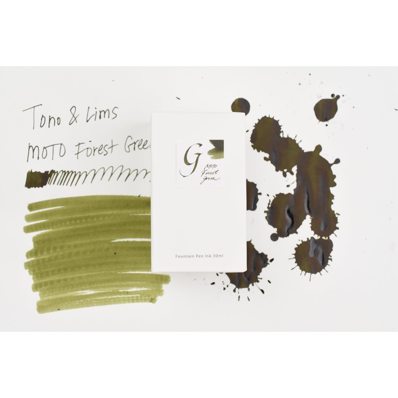 Tono & Lims Ink Bottle – Friendship – MOTO Forest Green – 30ml
