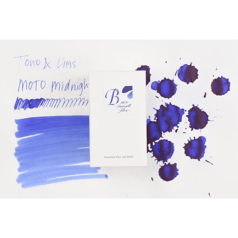 Tono & Lims Ink Bottle – Friendship – MOTO Midnight Blue – 30ml