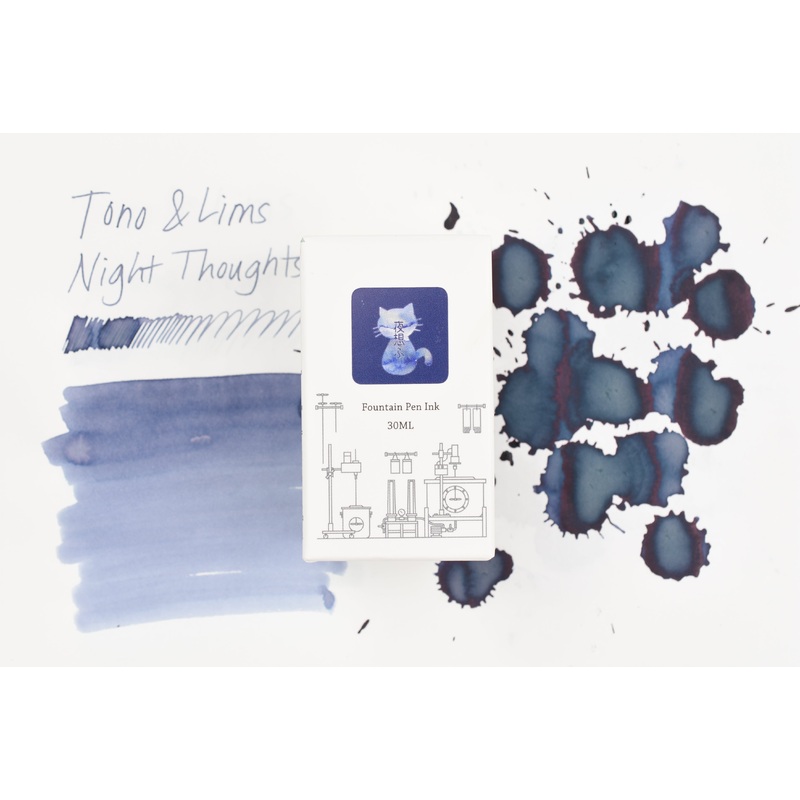 Tono & Lims Ink Bottle – Friendship –  (Night Thoughts) – 30ml