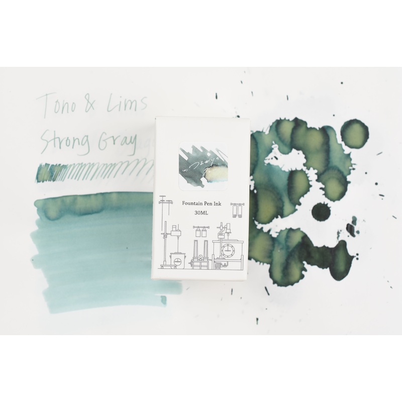 Tono & Lims Ink Bottle – Friendship – (Strong Gray) – 30ml