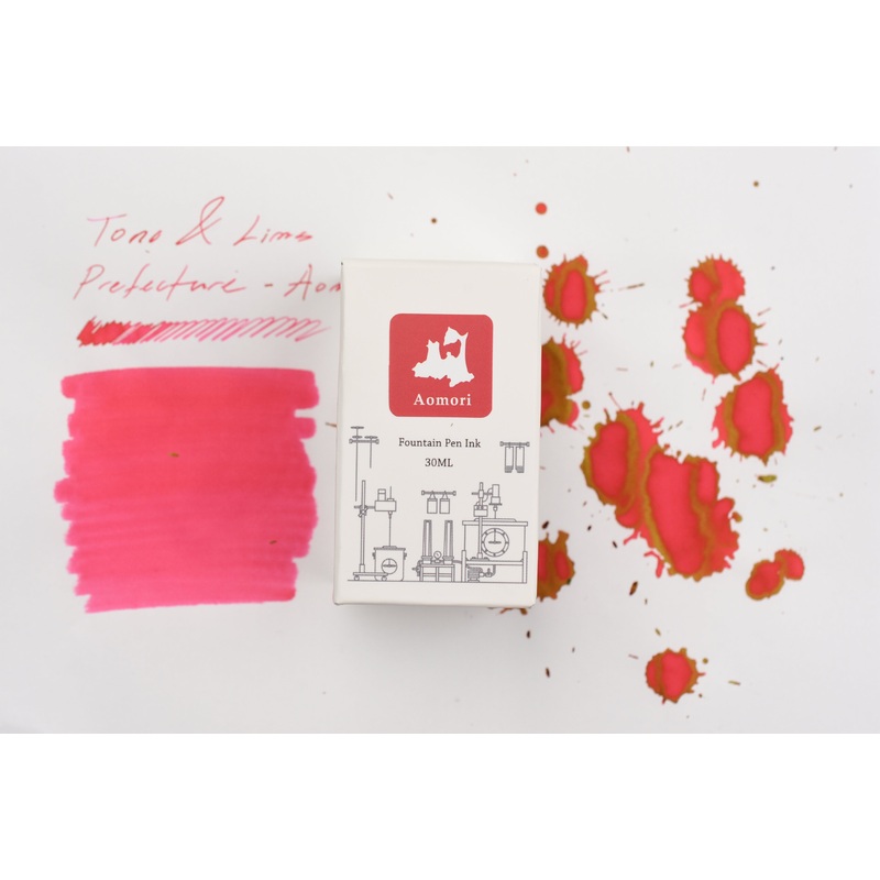 Tono & Lims Ink Bottle – Prefecture – Aomori / Priority – 30ml