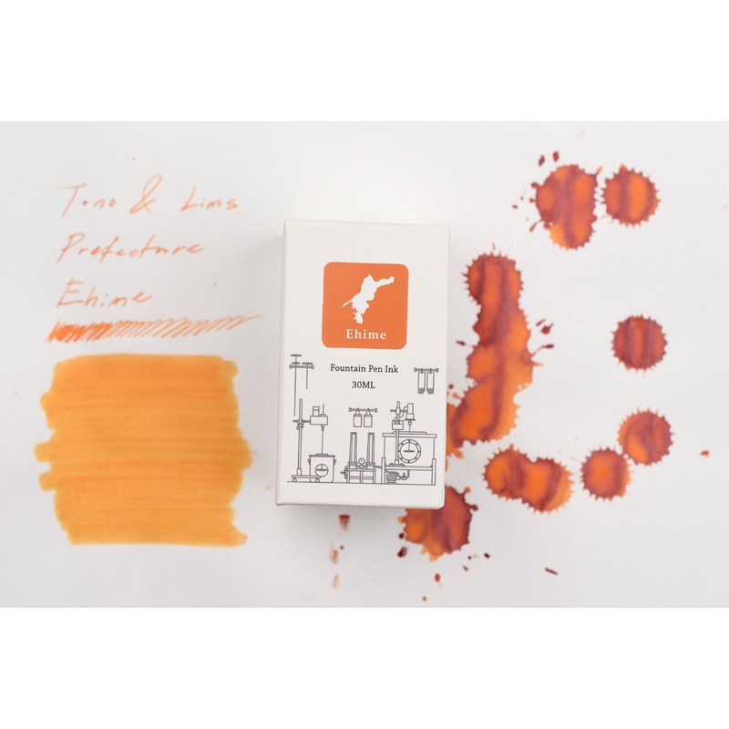 Tono & Lims Ink Bottle – Prefecture – Ehime / Innocence – 30ml