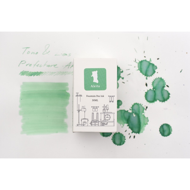 Tono & Lims Ink Bottle – Prefecture –  Miyagi / Tender Heart – 30ml