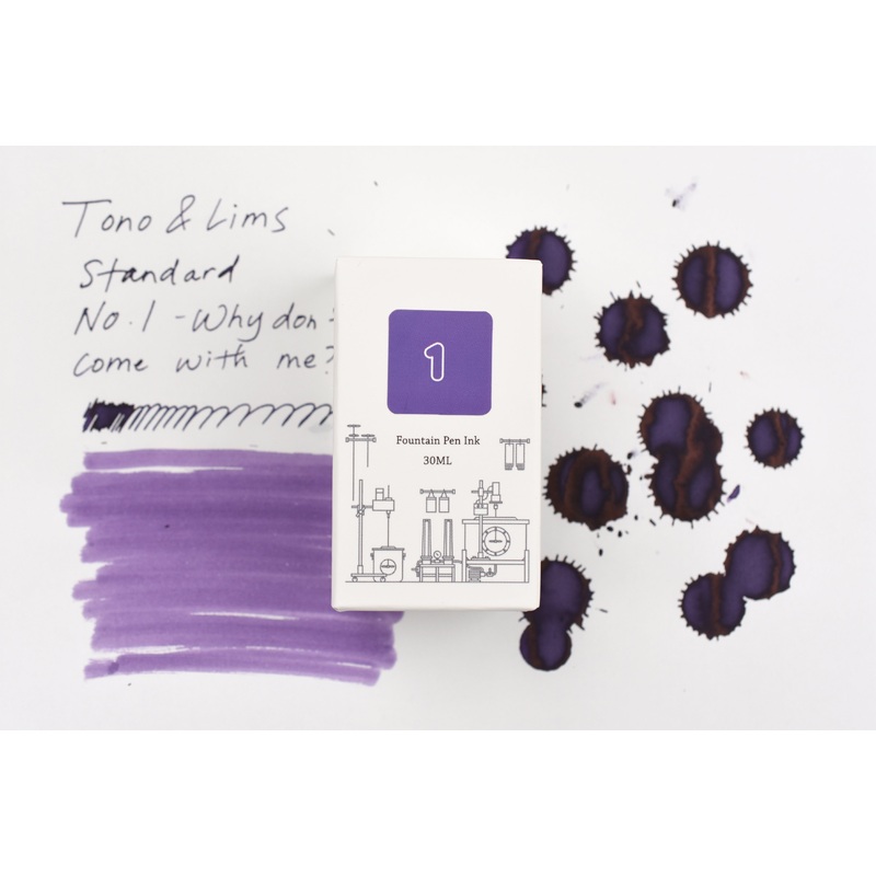 Tono & Lims Ink Bottle – Standard – No. 1 – Why dont you come with me? – 30ml