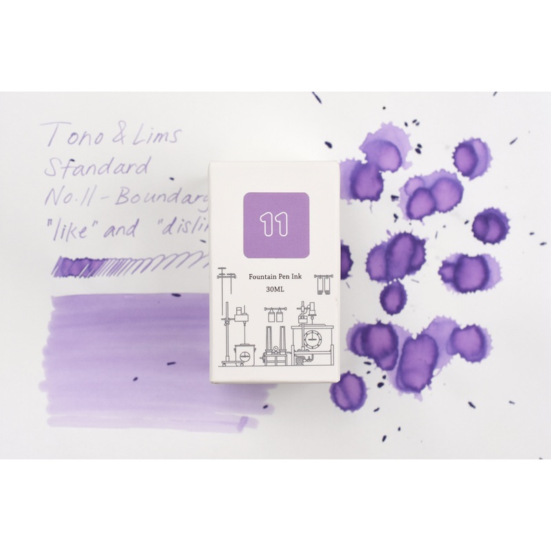 Tono & Lims Ink Bottle – Standard – No. 11 – Boundary between “like” and “dislike” – 30ml