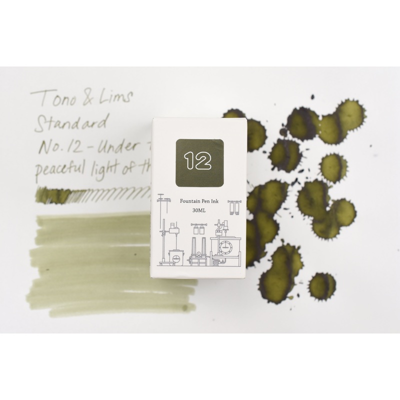 Tono & Lims Ink Bottle – Standard – No. 12 – Under the peaceful light of the spring sun – 30ml
