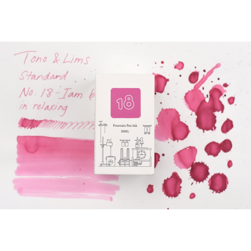 Tono & Lims Ink Bottle – Standard – No. 18 – I am busy in relaxing – 30ml