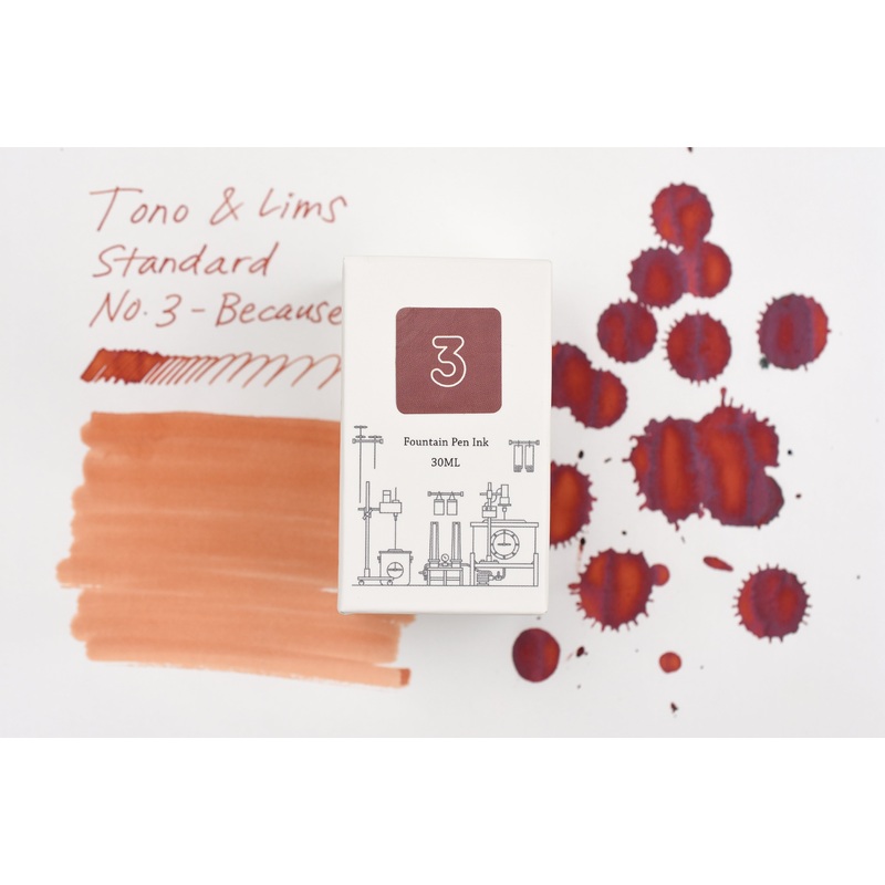 Tono & Lims Ink Bottle – Standard – No. 3 – Because we are here – 30ml