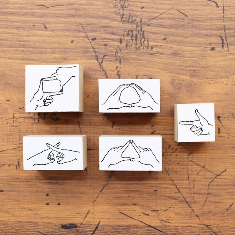 36 Sublo  Shiho Hoshino Hand Mark Rubber Stamp – In-store Only