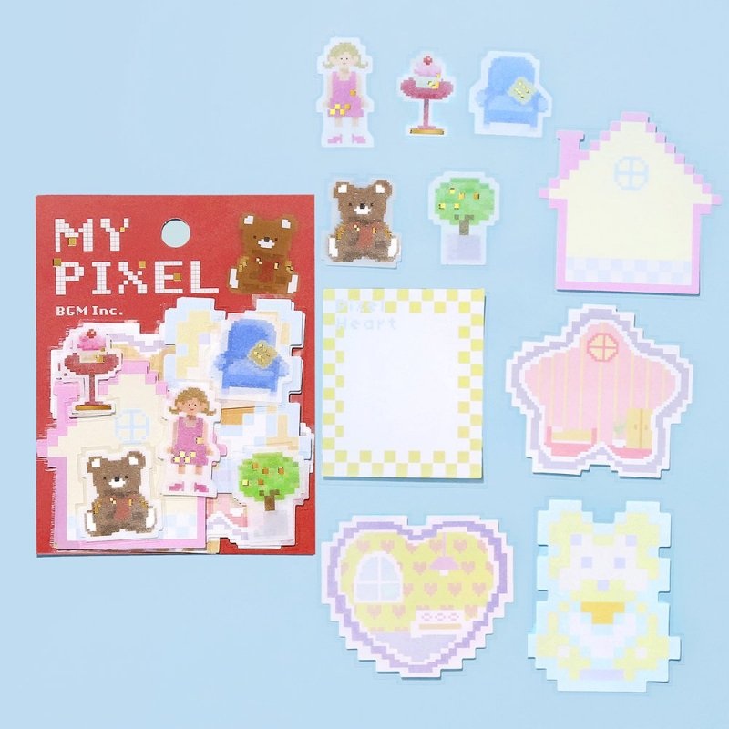 BGM Flake Sticker – My Pixel – It’s A Miniature House