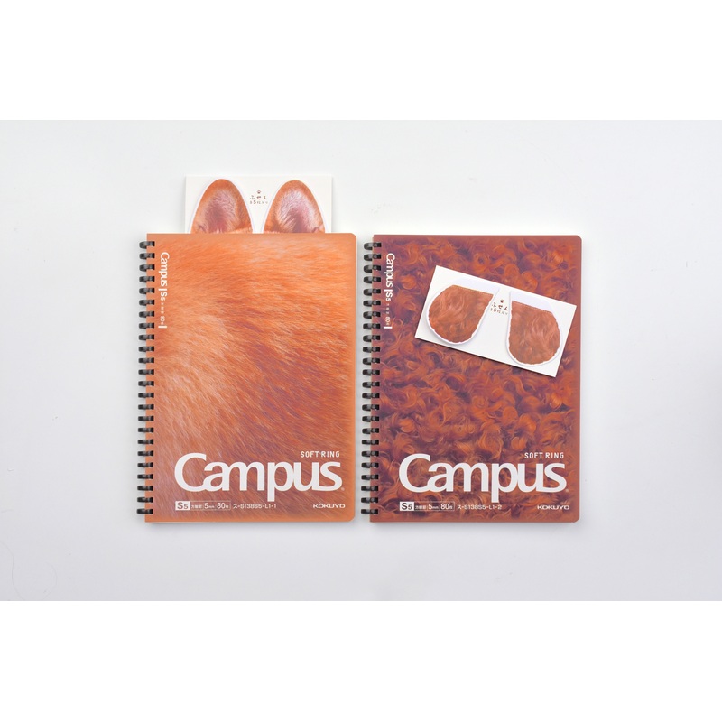 Kokuyo Campus Paw Soft Ring Notebook – Grid – A5 – Limited Edition