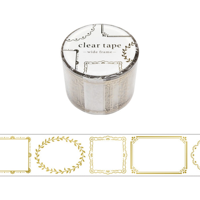 Mind Wave Clear Tape – Foil Stamping – Wide Frame