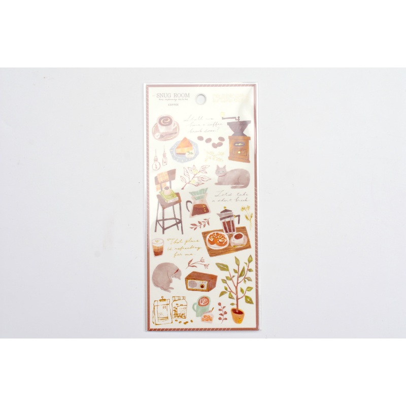 Mind Wave Snug Room Sticker – Coffee