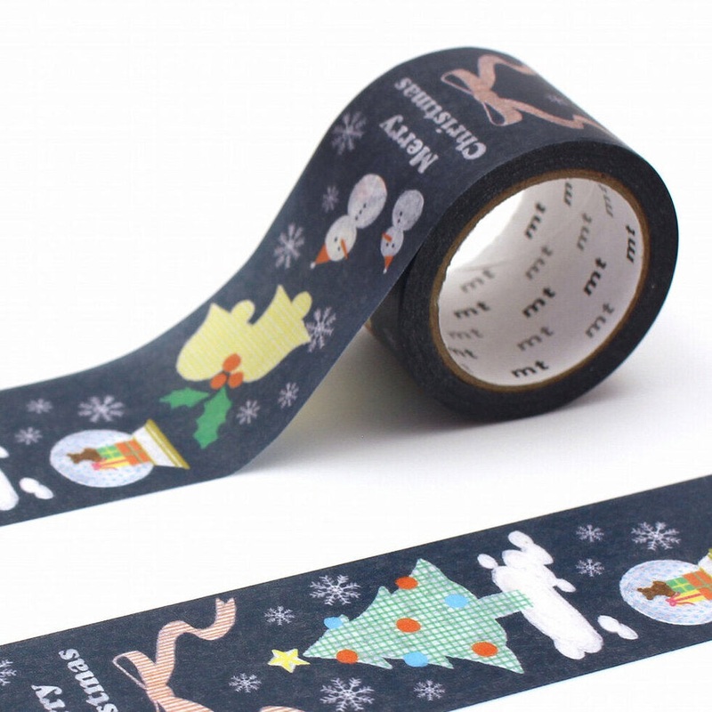 mt Washi Tape – Merry Christmas – Blackboard