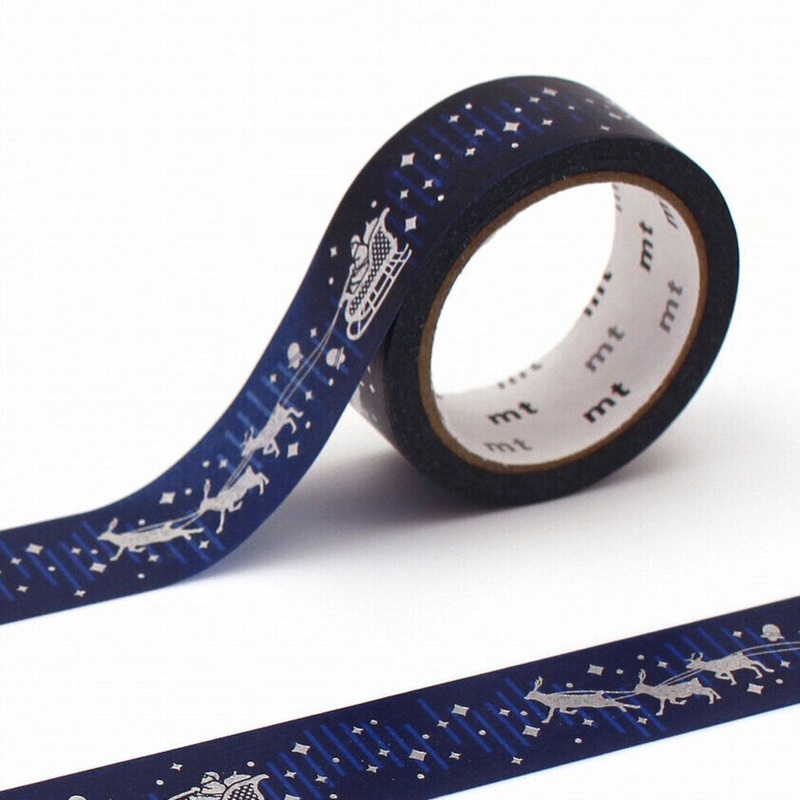 mt Washi Tape – Merry Christmas – Night Sky