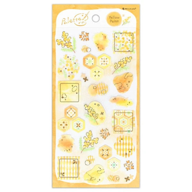 NB – Large Transparent Sticker Sheet – Palette – Maze
