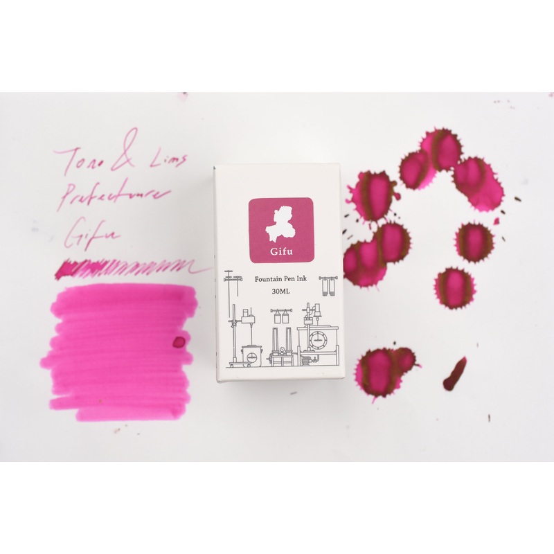 Tono & Lims Ink Bottle – Prefecture – Gifu / My happiness – Immortal – 30ml