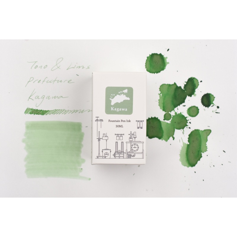 Tono & Lims Ink Bottle – Prefecture – Kagawa / Peaceful Time – 30ml