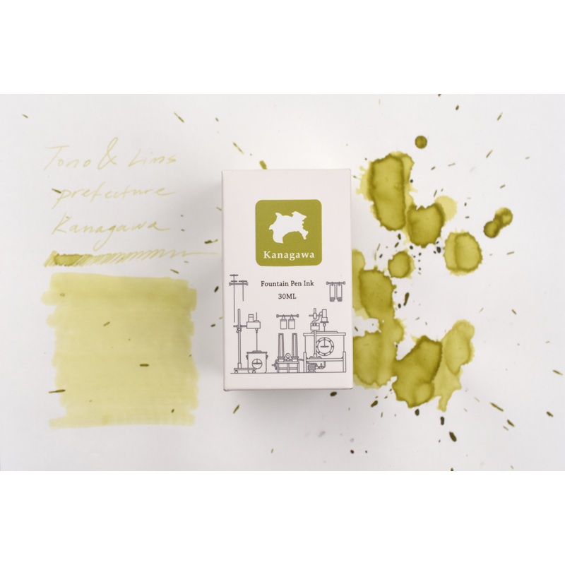 Tono & Lims Ink Bottle – Prefecture – Kanagawa / Majestic Atmosphere – 30ml