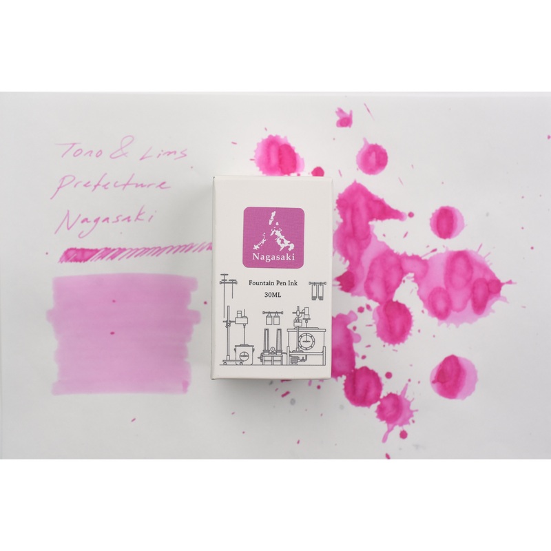 Tono & Lims Ink Bottle – Prefecture – Nagasaki / Passion – 30ml