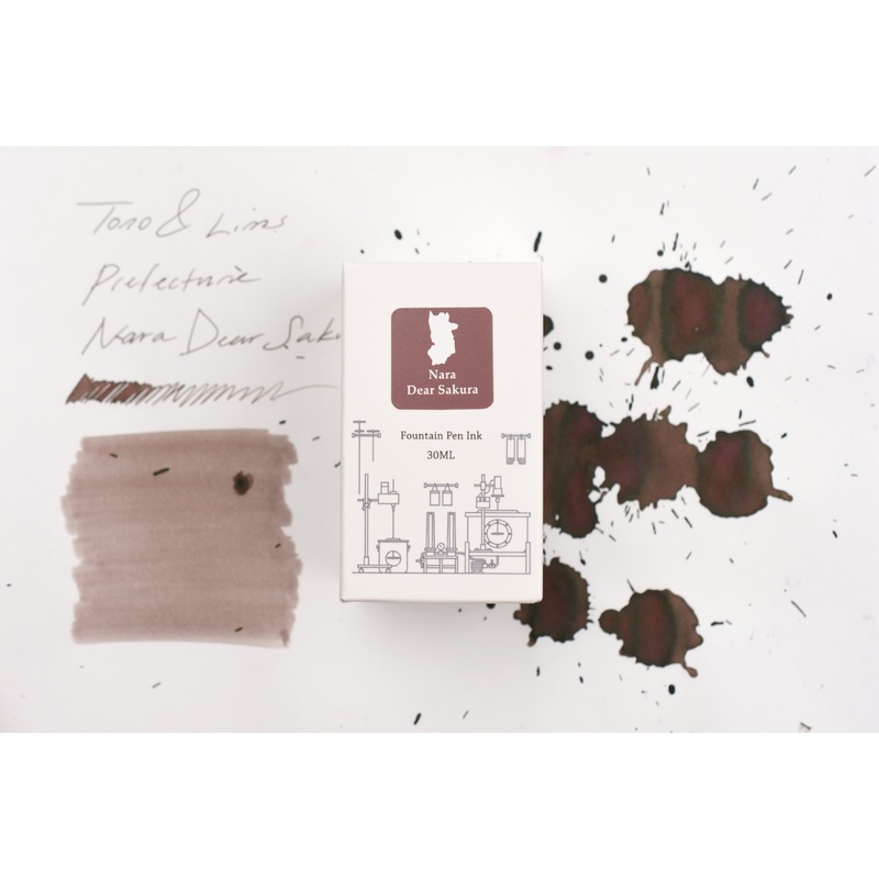 Tono & Lims Ink Bottle – Prefecture – Nara / Dear Sakura – 30ml