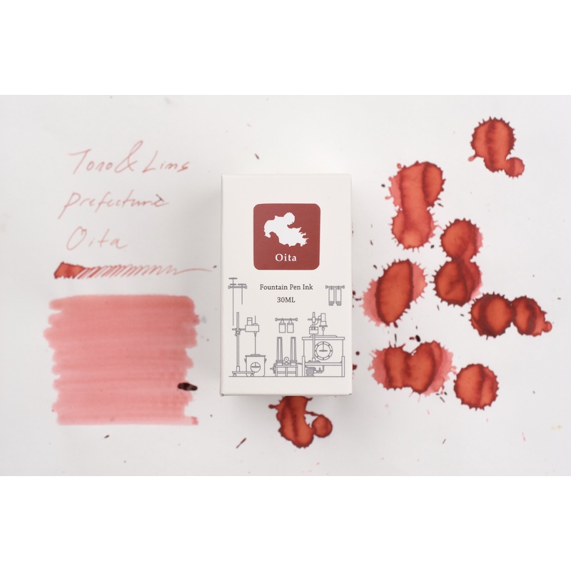 Tono & Lims Ink Bottle – Prefecture – Oita / Indomitable Sprit – 30ml