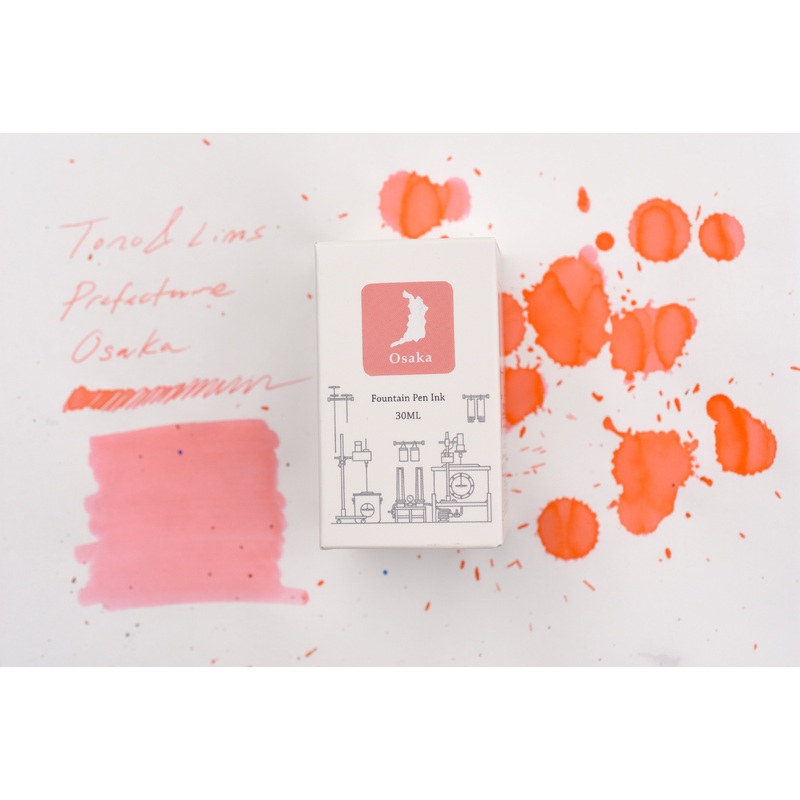 Tono & Lims Ink Bottle – Prefecture – Osaka / Elegant Style – 30ml