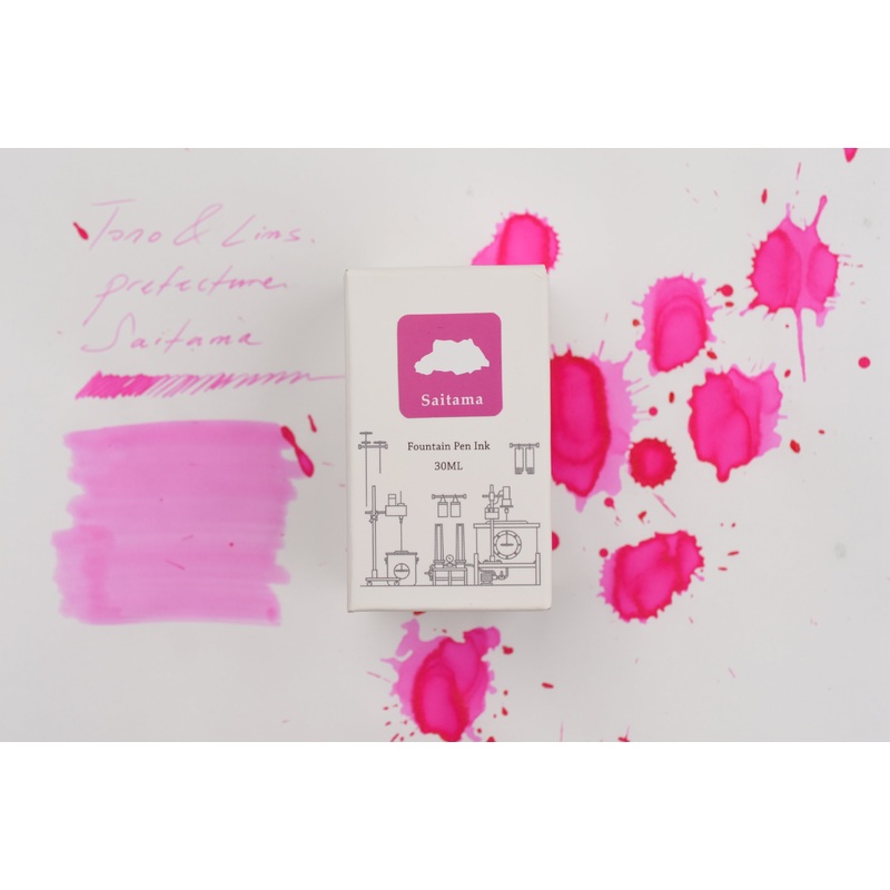 Tono & Lims Ink Bottle – Prefecture – Saitama / Longing Eyes – 30ml