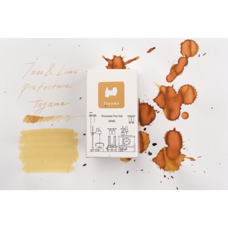 Tono & Lims Ink Bottle – Prefecture –  Toyama / Fame – 30ml