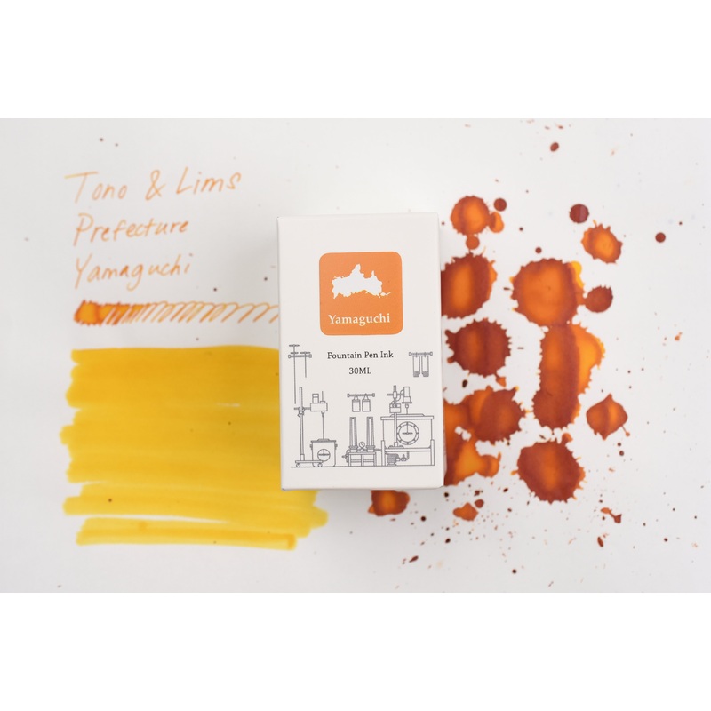 Tono & Lims Ink Bottle – Prefecture – Yamaguchi / Pure Delight – 30ml