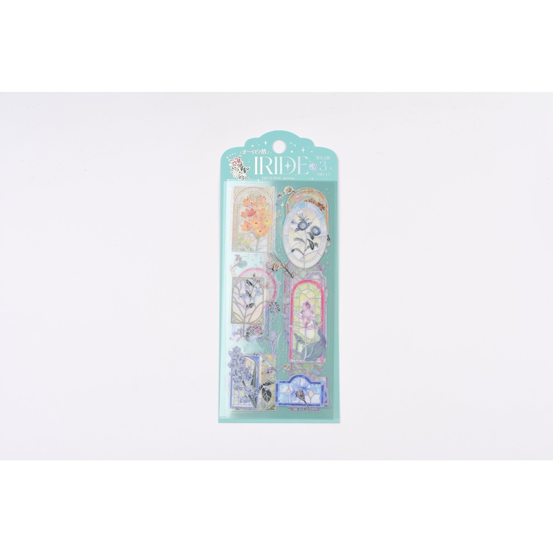 BGM – Foil Stamping Iride Sticker Sheets – Stained Glass
