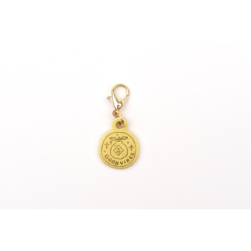 LCN Brass Charm – Good Vibes