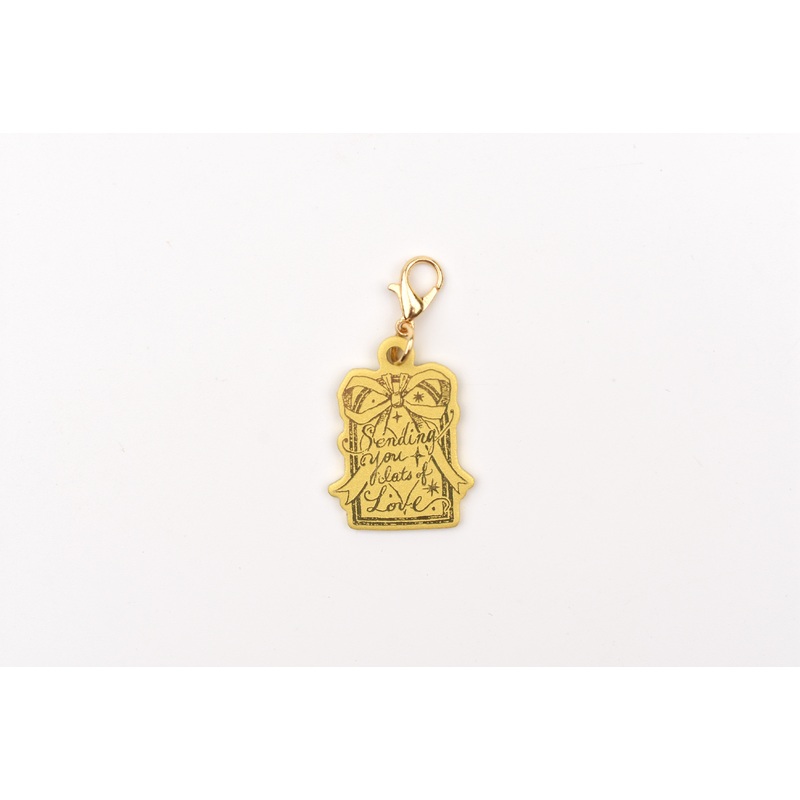 LCN Brass Charm – Love