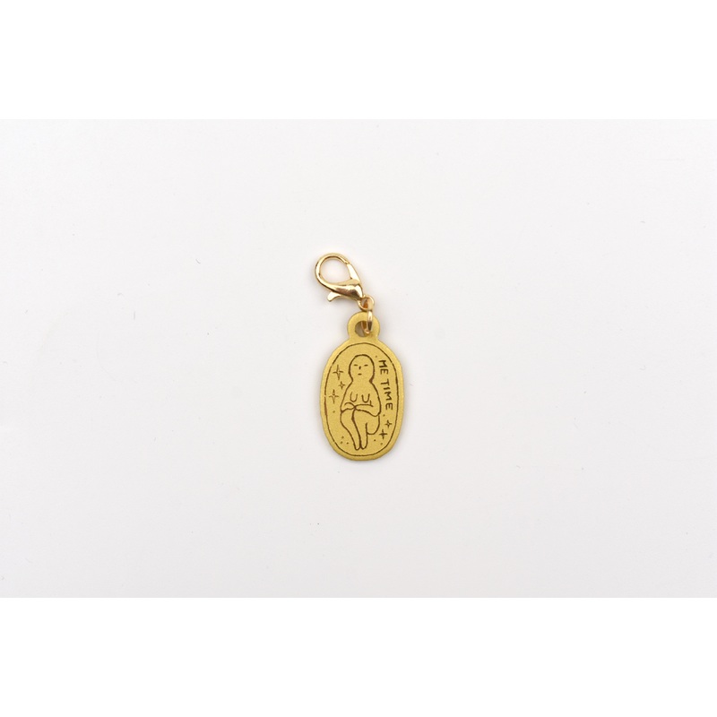 LCN Brass Charm – Me Time