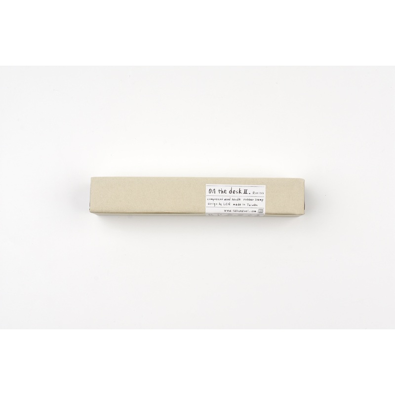 LCN Wooden Rubber Stamp Set – On the Desk II