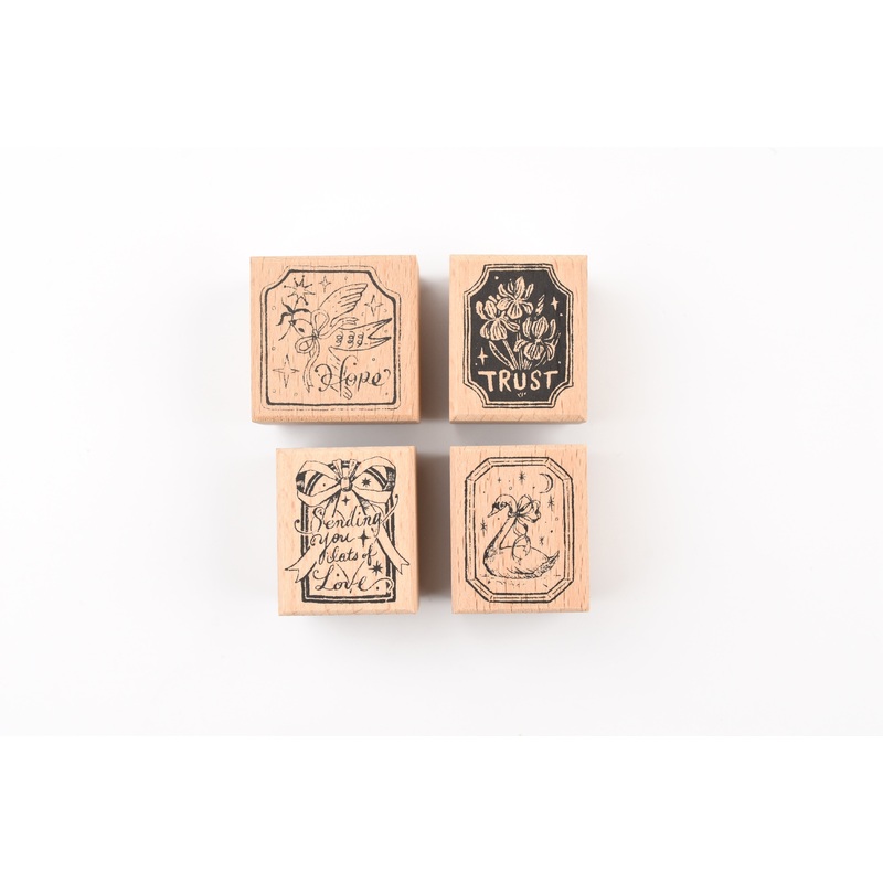 LCN Wooden Rubber Stamp – Virtues