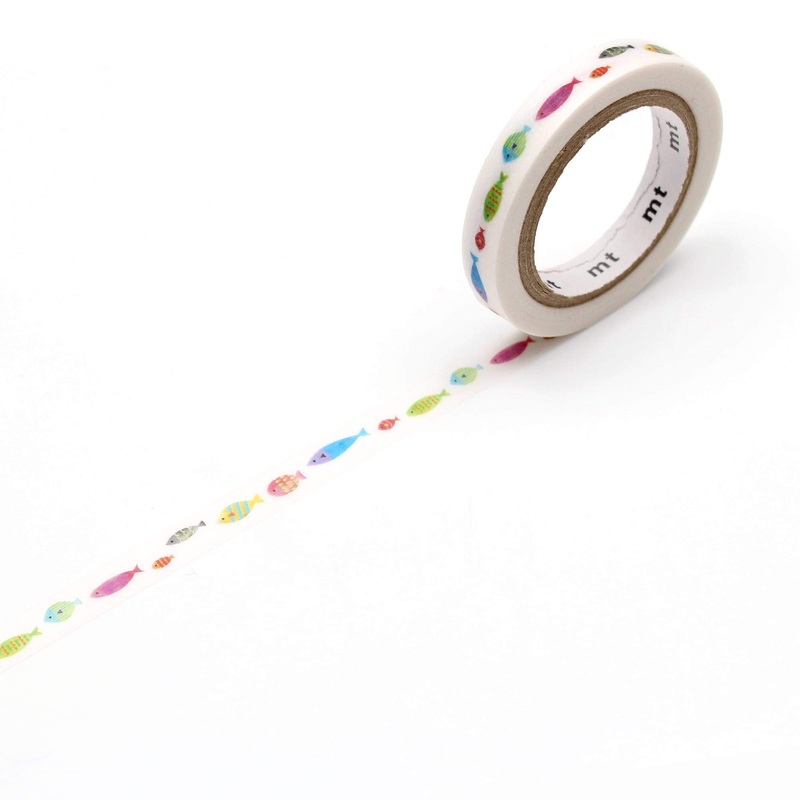 mt Washi Tape – Fish Line