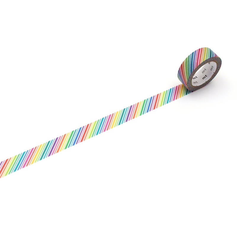 mt Washi Tape – Rainbow Stripe